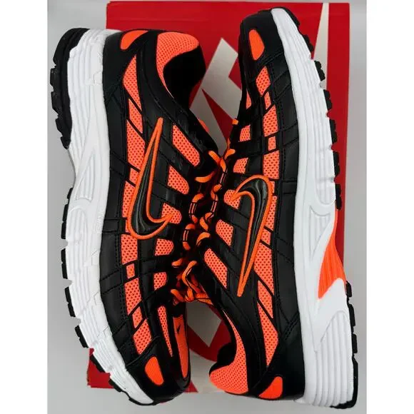 Nike P-6000 Size 13 Orange Black Hyper Cimson Black White CD6404 801 # 414 - Picture 7 of 8